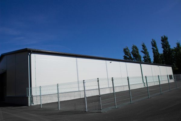 Warehouse Gutter Installation in Lenoir