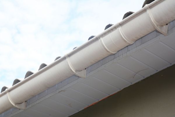 Plastic Gutter Installation in Lenoir