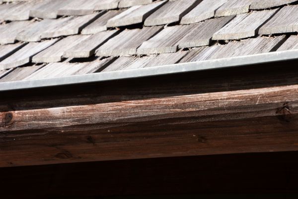Wood Rain Gutter Installation in Lenoir